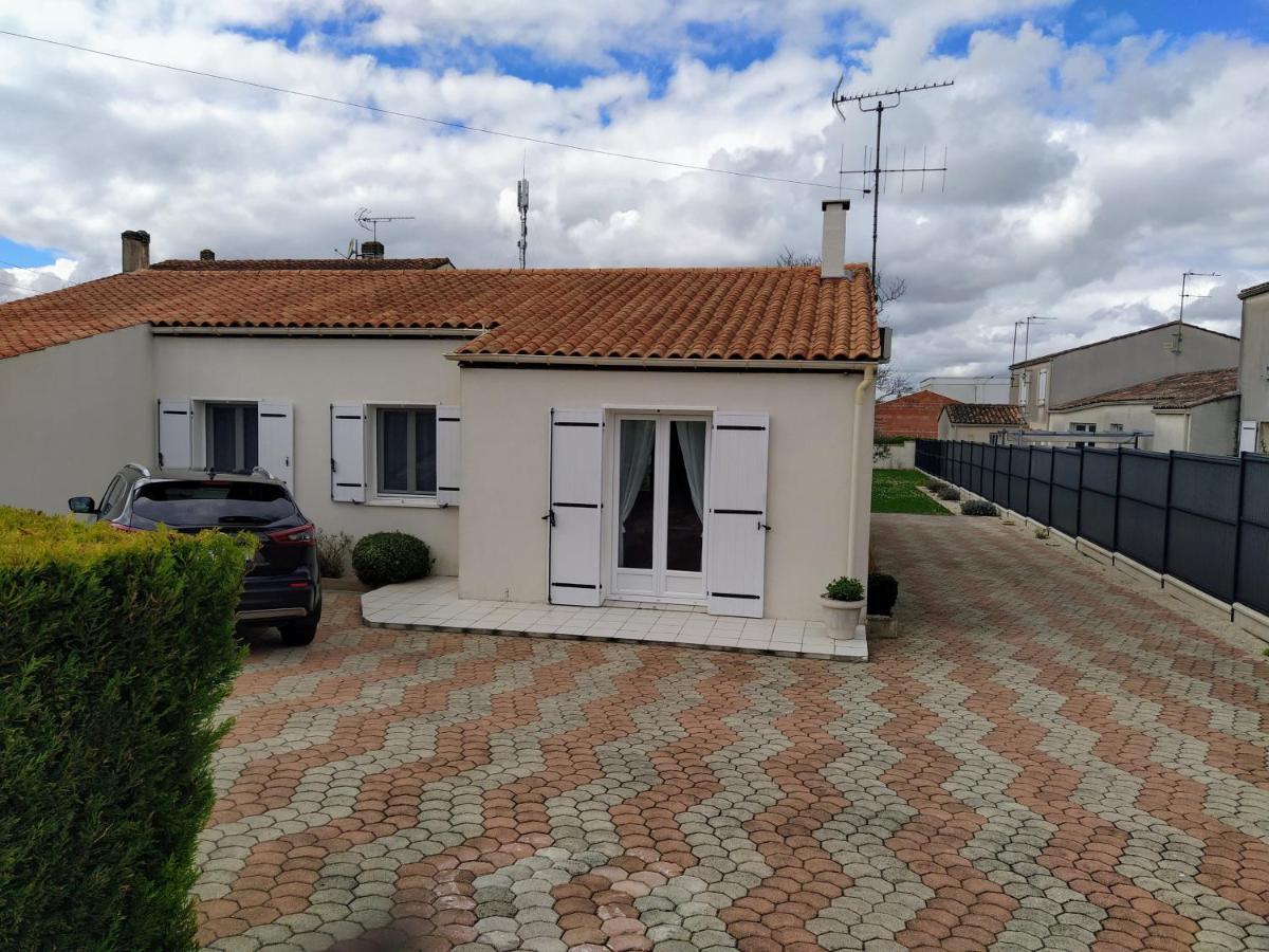 Maison Plain Pied Avec Jardin, Terrasse Et Veranda คอญญัก ภายนอก รูปภาพ